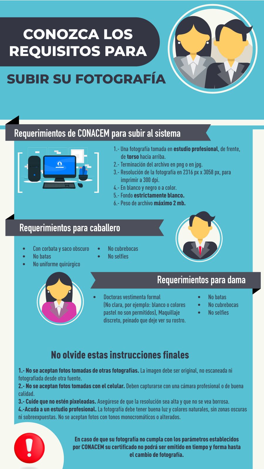Requisitos CONACEM